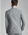 Solid Color Slim Fit Gray Suits for Men 3 Pieces ,Wedding Tuxedos SE07112