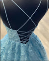 Gorgeous Lace Prom Dress Girls Long Graduation Formal Gown with Straps ,Evening Party GownPL0630