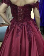 Hunter Green Ball Gown Wedding Dresses Lace WD564