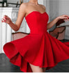 Sweetheart Re Short Cocktail Dress Semi formal Evening Party Dress Short Homecoming  SP0813