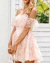 Fancy Pale Pink Off the Shoulder Short Prom Dress,Girls Short Junior Gradaution Homecoming Dresses SP10185