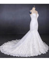 Stunning Sweetheart Mermaid Fishtail Lace Formal Bridal Wedding Dresses WD01221