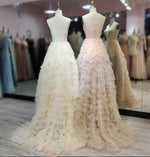 Beautiful Sweetheart Corset Ball Gown Pink Layered Tulle Wedding Dresses Tulle Princess Party Gown WD10427
