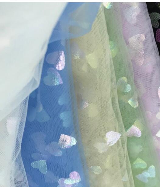 Elegant Mint Green Spaghetti Straps Tulle Swing Dress Teal Lenght Cocktail Party Prom Dresses with Peach Hearts