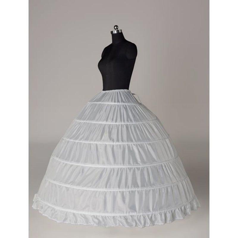 6 Circle Ball Gown Petticoat underskirts puffy