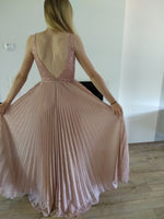 Siaoryne Online Shop Stunning Price Sexy V Neck Pink Prom Dress ,Long Formal Gown vestidos formales for Cheap Price PL1016
