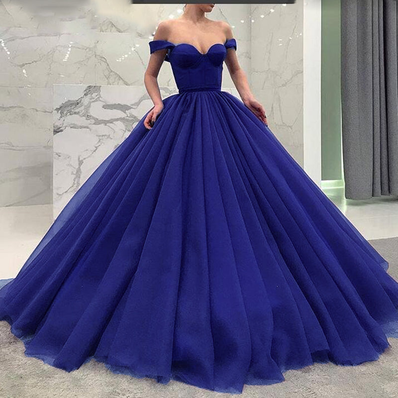 Fashionable Poofy Ball Gown Burgundy Wedding Dresses Off the Shoulder Prom Gown masquerade