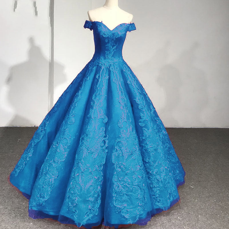 Burgundy Ball Gown Lace Wedding Dresses Quinceanera Dress 2022 Formal Prom Gown WN219