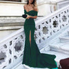 Trendy Sexy Evening dress Long Off the Shoulder Sexy Mermaid Prom Gowns LP7773