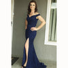 LP4587 Elegant Fitted Prom Dress Lace Mermaid  Long Formal evening gowns for women