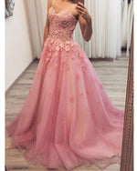 Girls Sweetheart Pink Quinceanera Dress Sweet sixteen Ball Gown Prom Dresses PL8457