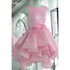 SP1447 Sky Blue Poofy Ball Gown Short Prom Dress Homecoming Dresses