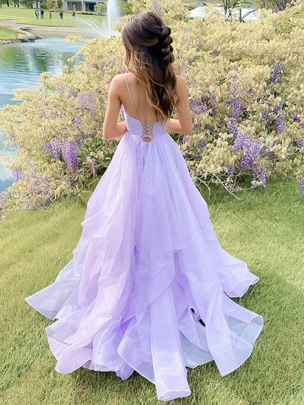 Fancy Lavender Ball gown Girls Sweet 16 Prom Dress Quinceanera Gown PL2812