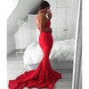LP0298 Red Mermaid Satin Evening Gown 2018 Sexy Sweetheart Pageant Dresses ,Long Prom Party Gown