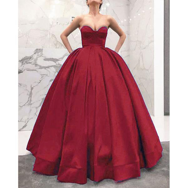 Navy Queen Ball Gown Wedding Dress for Reception Corset Sweetheart Prom Evening Dress