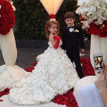 White flower girls dresses for party and wedding ,first communion dresses for girls,Floral flower girl dresses
